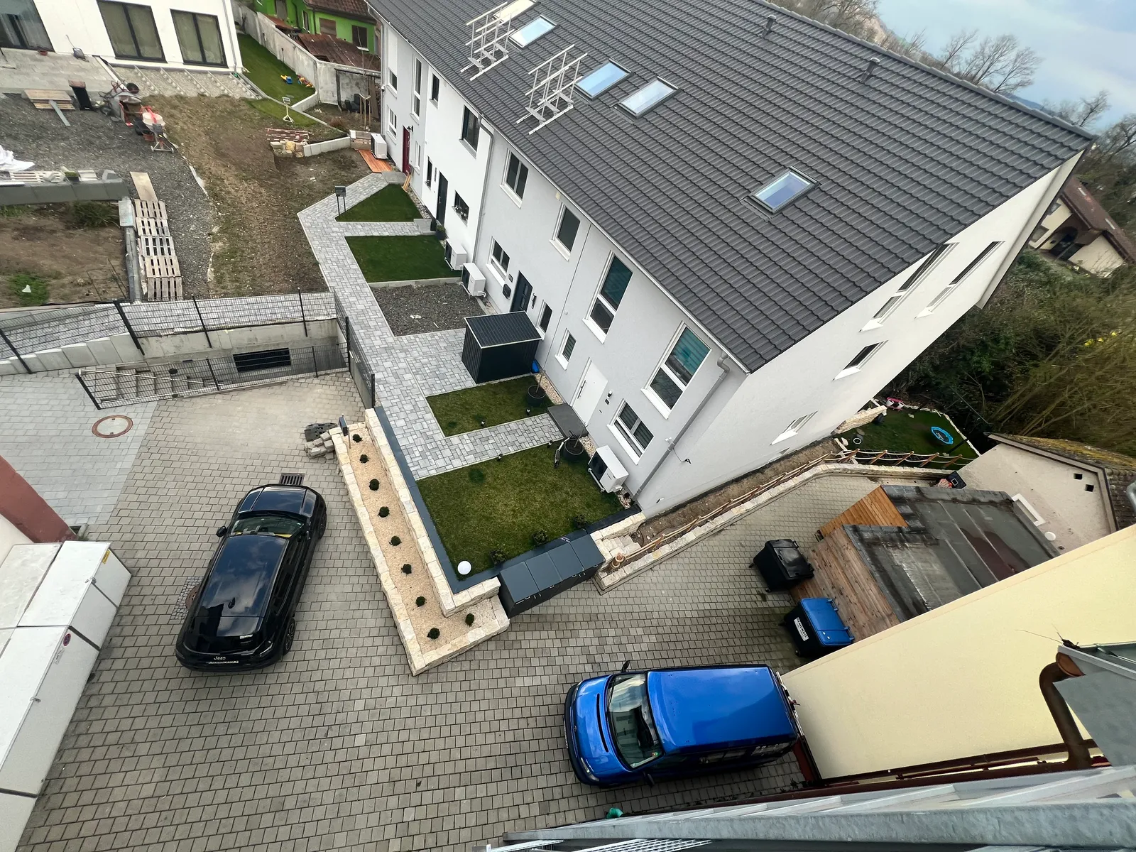 7 Reihenhäuser & Tiefgarage, Ansicht 2